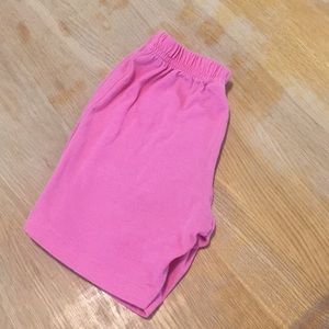 Pink play shorts